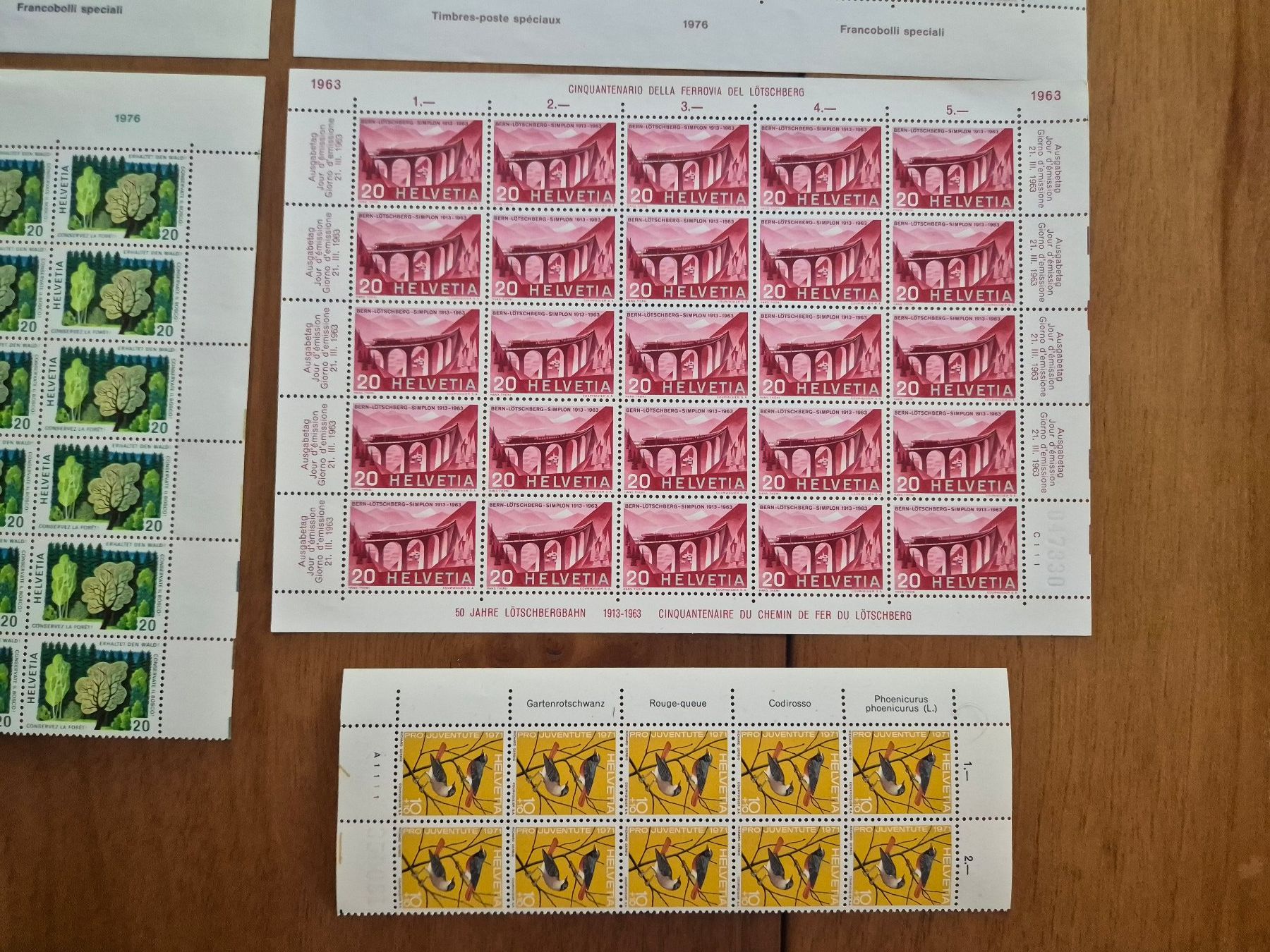 Tous les timbres: Frankaturware 100 CHF. GRATISLIEFERUNG ! – Neuf (Voir description) à Horgen par frankatur 6