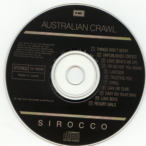 CD: Guy McDonough, James Reyne, Simon Binks, Brad Robinson, – Usato da Unterbch venduto da uqliv 2