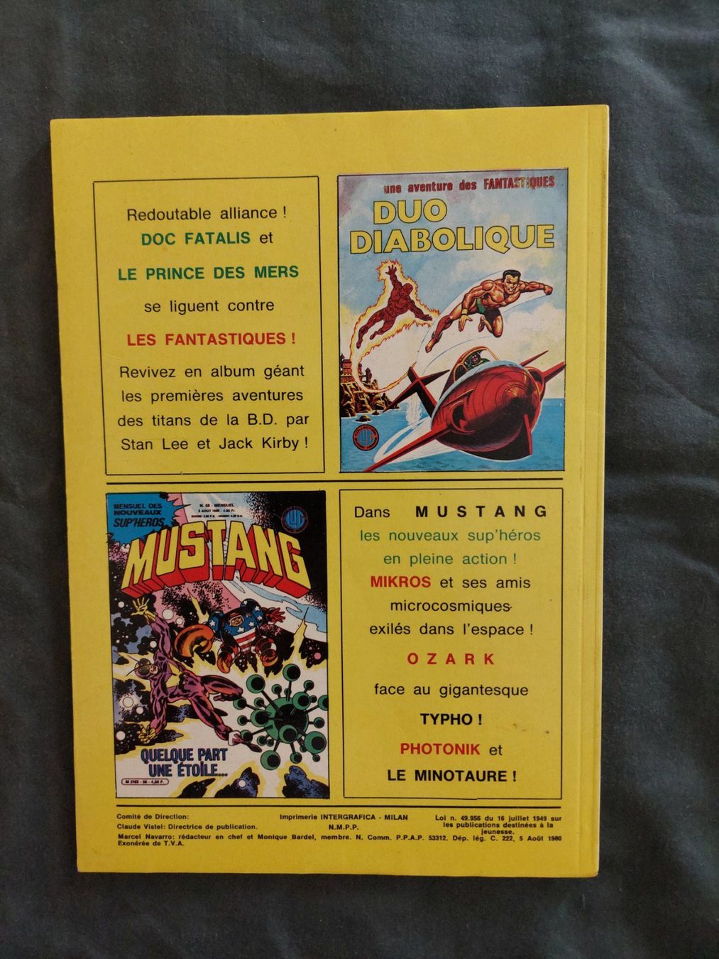 BD: Strange No 128 Aoùt 1980 TBE – D'occasion à Genève par Blu_BD 1