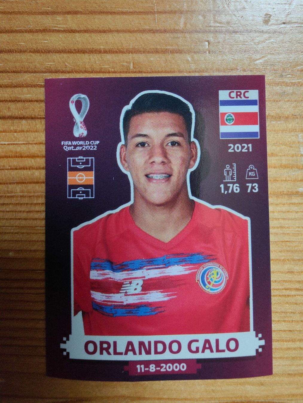 Panini Carte collezionabili: Panini WM 2022-CRC 13 – Nuovo e nell'imballaggio originale da Hittnau venduto da stamps_and_coins