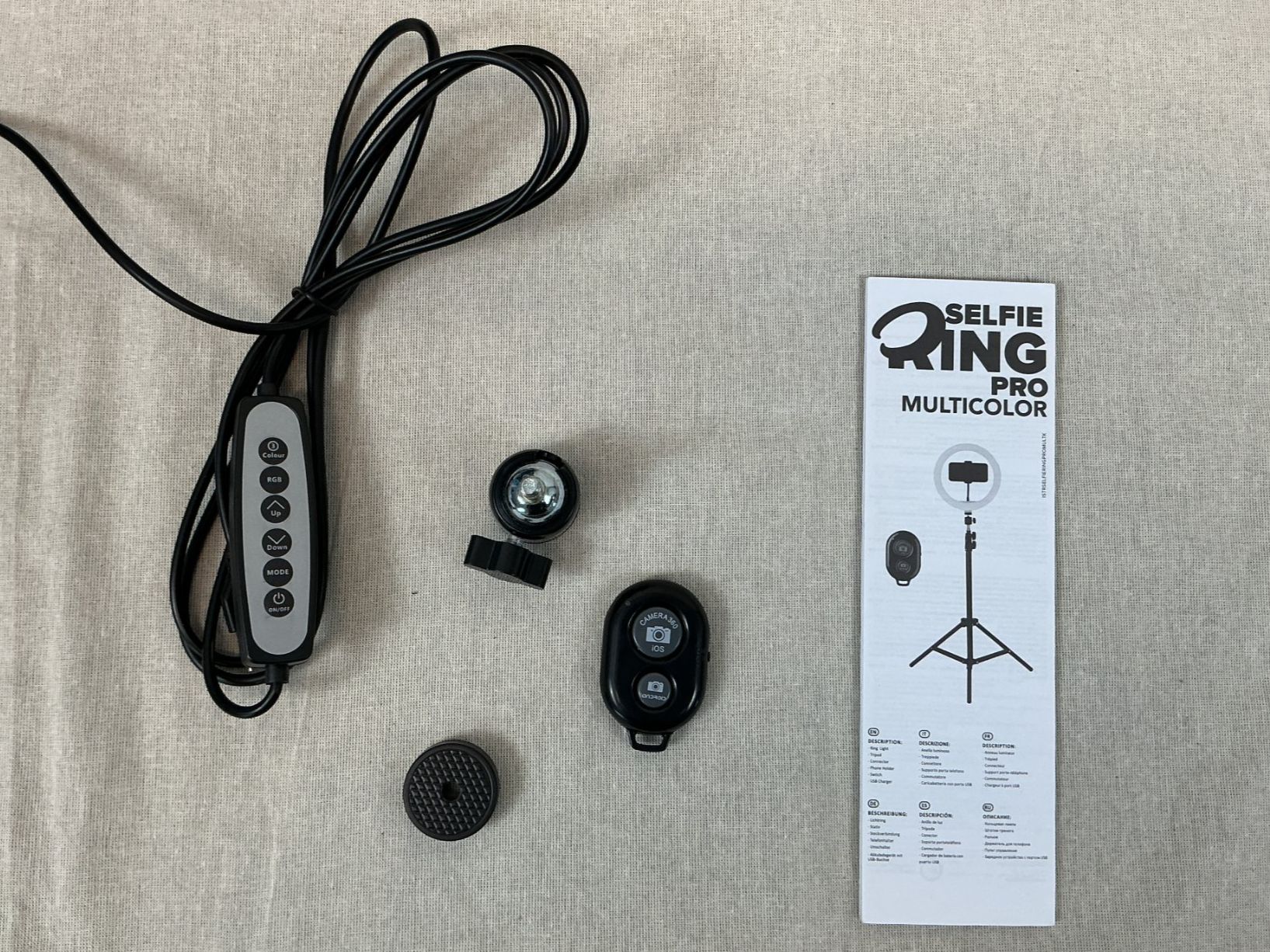 Support: CELLULARLINE Selfie Ring Pro Multicolor – Neuf (Voir description) à Richterswil par Restwert_Richterswil 8