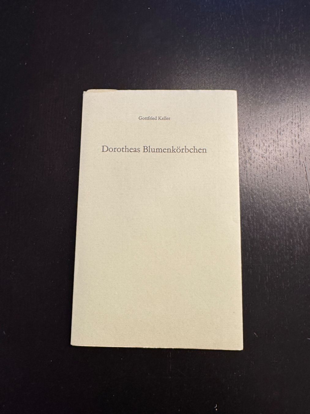 Libri: Gottfried Keller "Dorotheas Blumenkörbchen" - limitiert – Usato da Erstfeld venduto da Mario_boe0