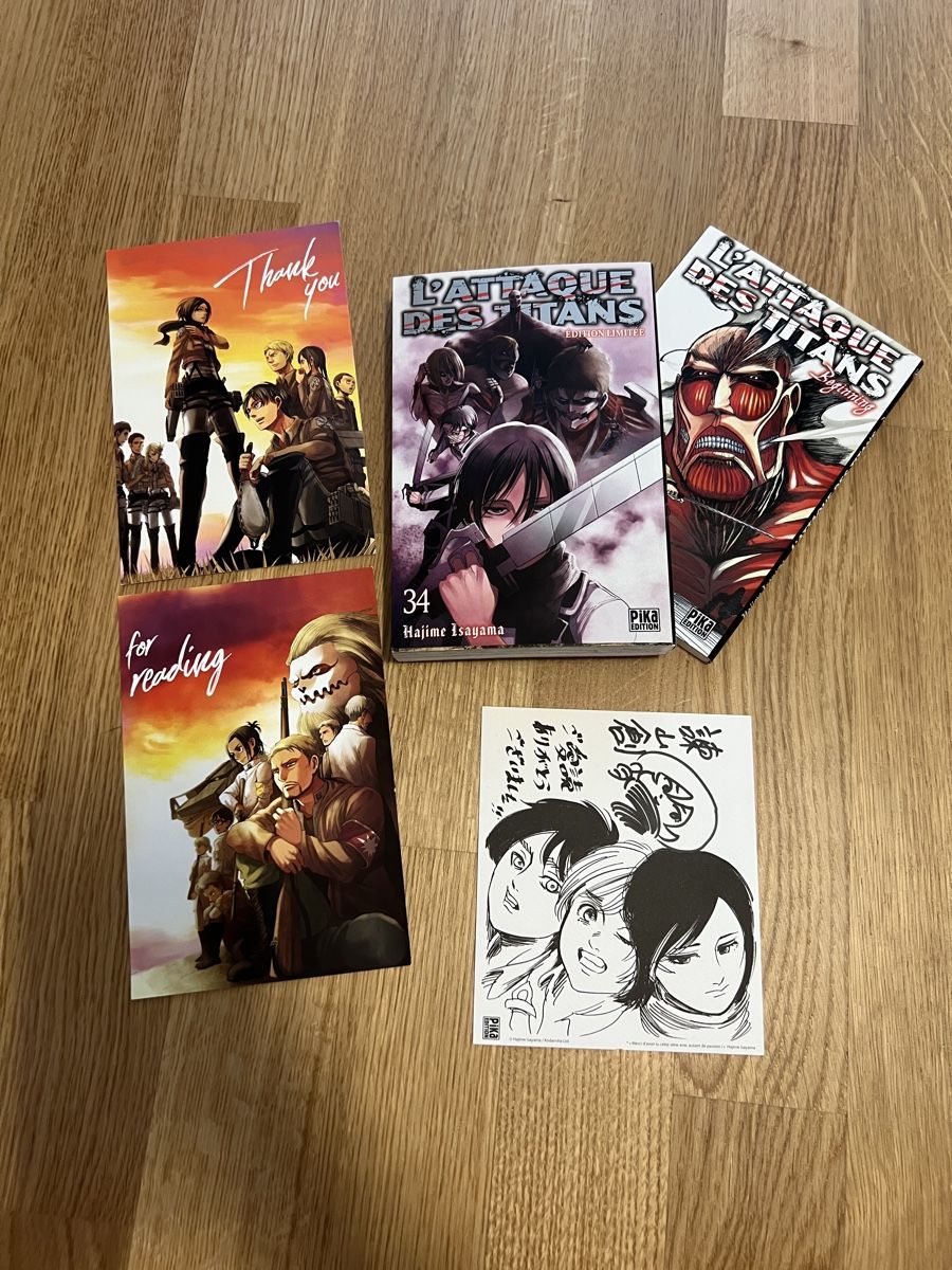 Fumetti: Manga Attaque des Titans – Nuovo (secondo la descrizione) da Rolle venduto da dan_2607 5