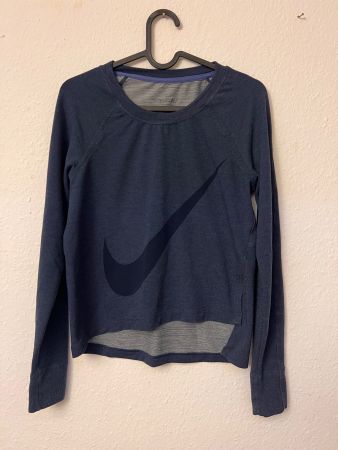 Nike Dri-Fit blauer Pullover, Damen Größe S