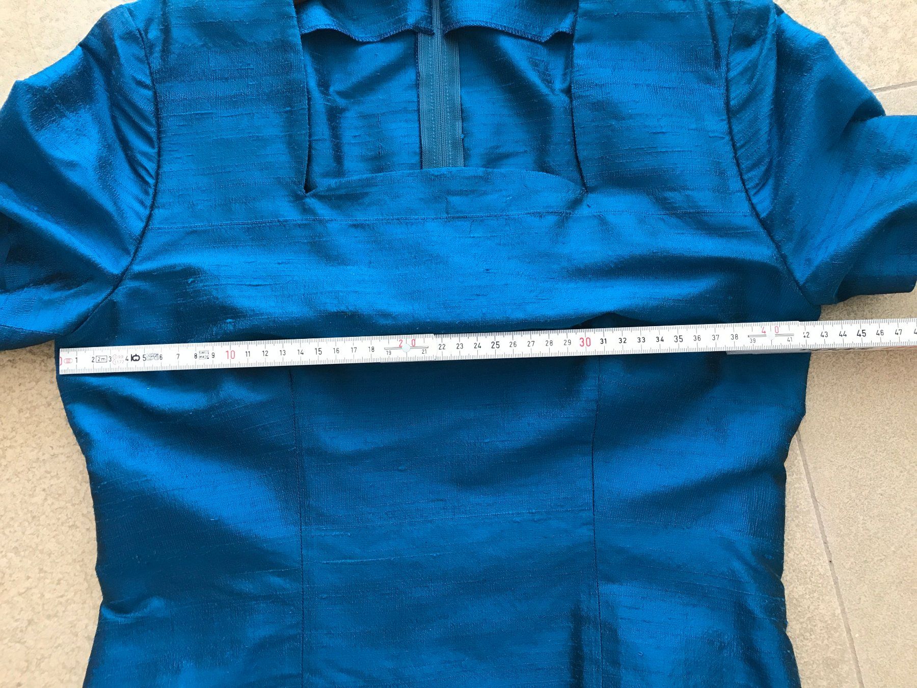 Camicette: Seidenbluse, Gr. 36, handgefertigt/tailliert – Nuovo (secondo la descrizione) da Dübendorf venduto da nerino03 3
