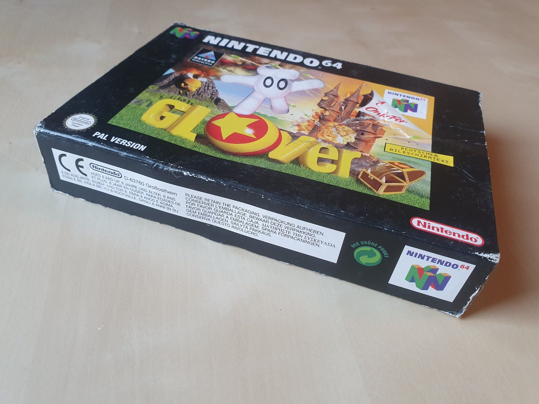 Nintendo Spiele: Glover – Gebraucht aus Stansstad von collectorsshop 3