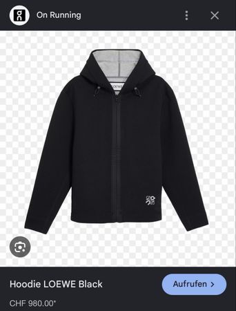 On x LOEWE Zip Hoodie