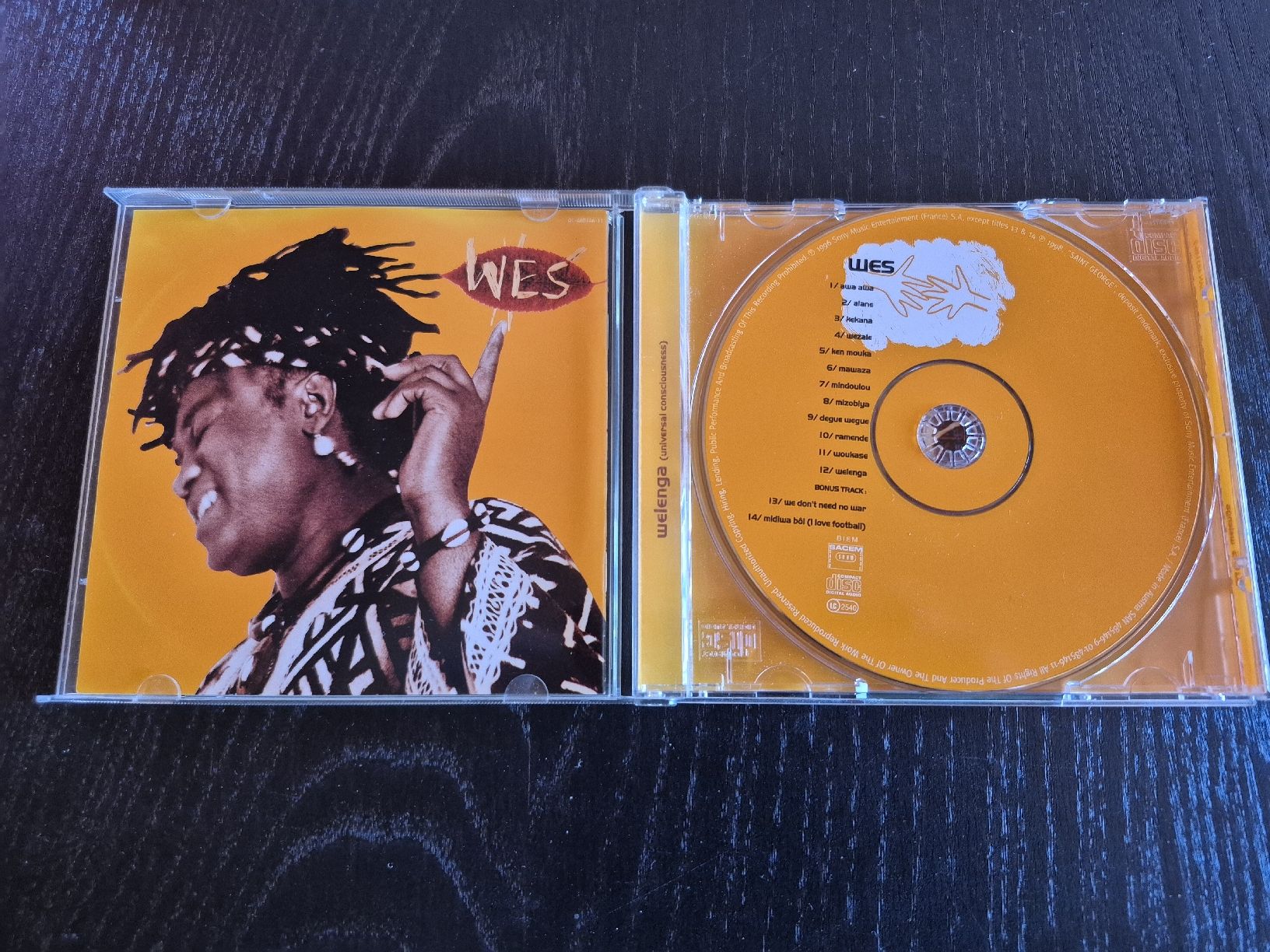 CD: CD Wes - Welenga – Usato da Bern venduto da Roibusch 2