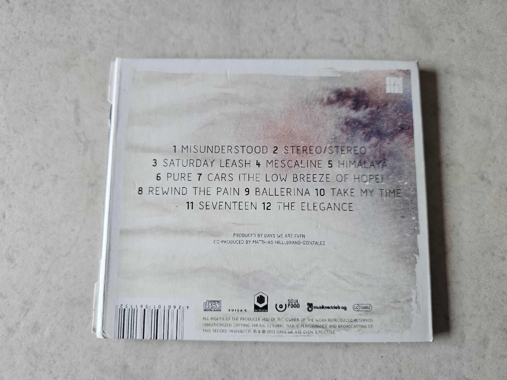 CDs: Days We Are Even  -  Himalaya – D'occasion à Schneisingen par backstore24 1