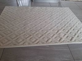 Teppich Off white Langfloor flauschig, Wie neu 170x120cm