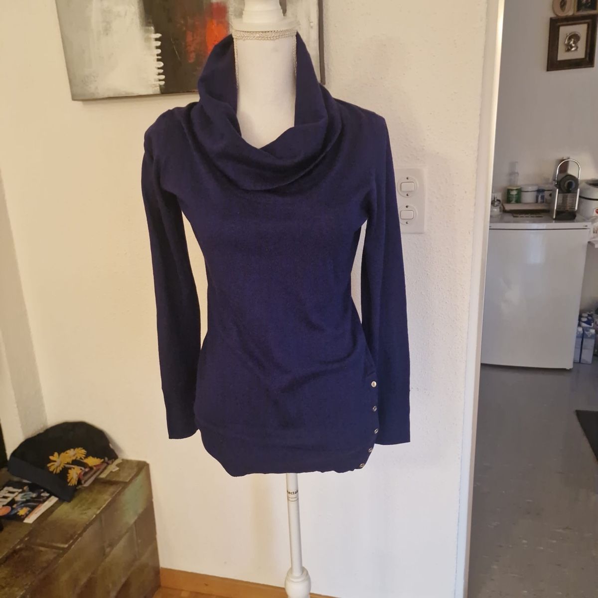 Esprit Pullover & Sweatshirts: Esprit Damenpullover Gr. S Rollkragen, Knöpfe – Gebraucht aus St. Gallen von mania03