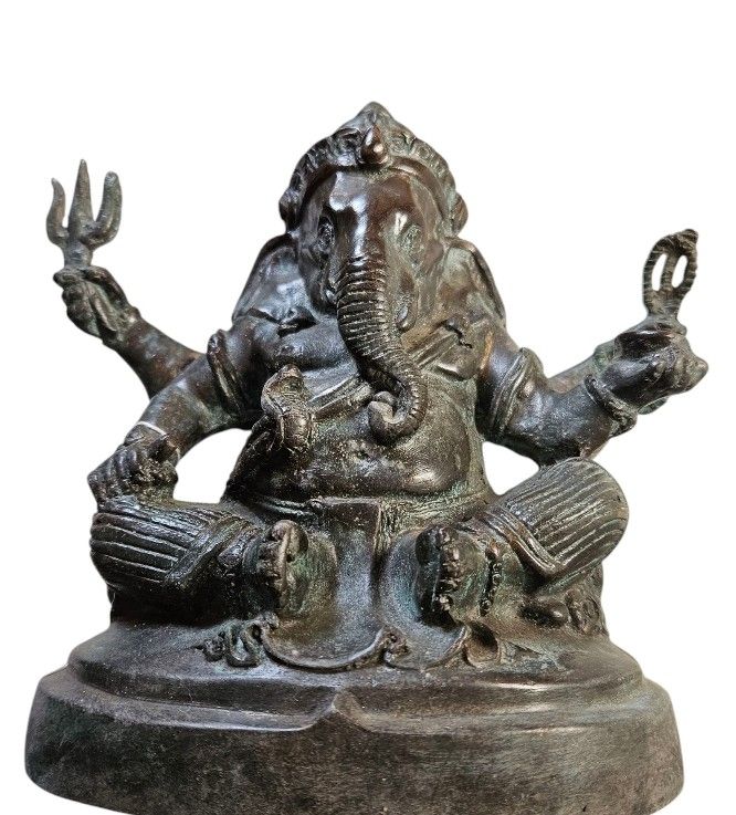 Sculture & Statue: Ganesh ancien en bronze – Usato da Vernier venduto da 19pigments 4