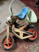 2 Kinderfahrzeuge: Dreirad und Laufrad
