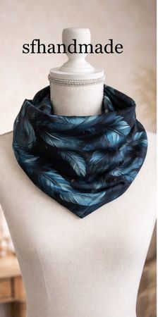 *Feder-Flow* Loopschal- sfhandmade