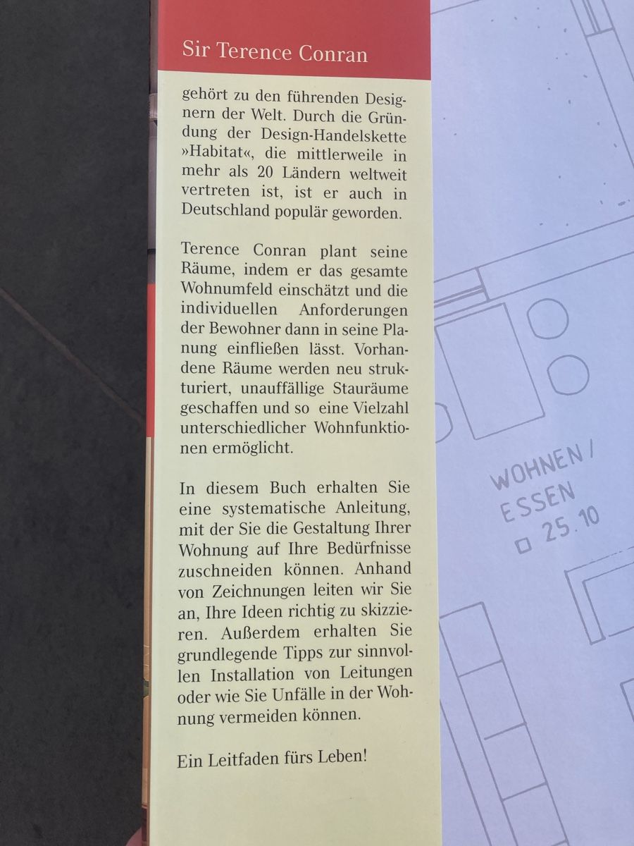 Libri:  "Das Buch der Wohnideen" von Terence Conran – Usato da Zürich venduto da dolcicaramelle2 1