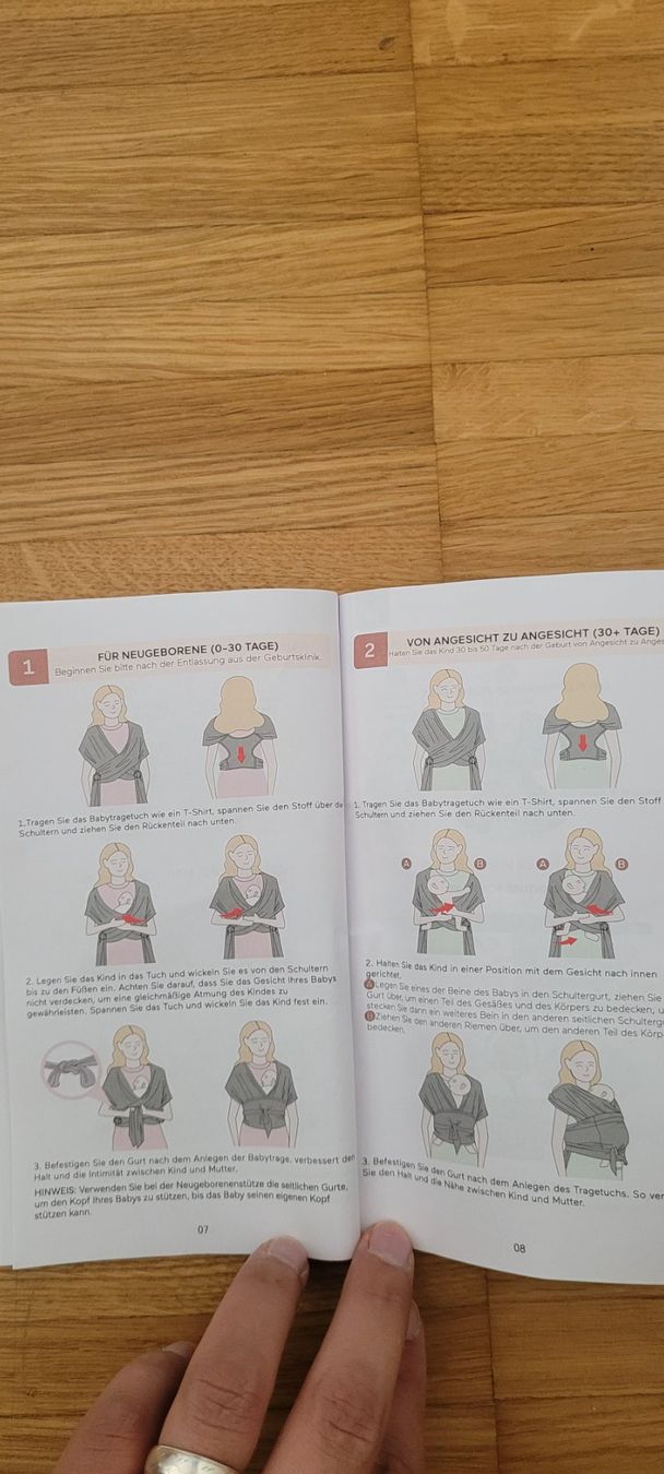 Momcozy Bauch- & Rückentragen: Momcozy Bindetuch – Gebraucht aus Kloten von Steffie_98 4