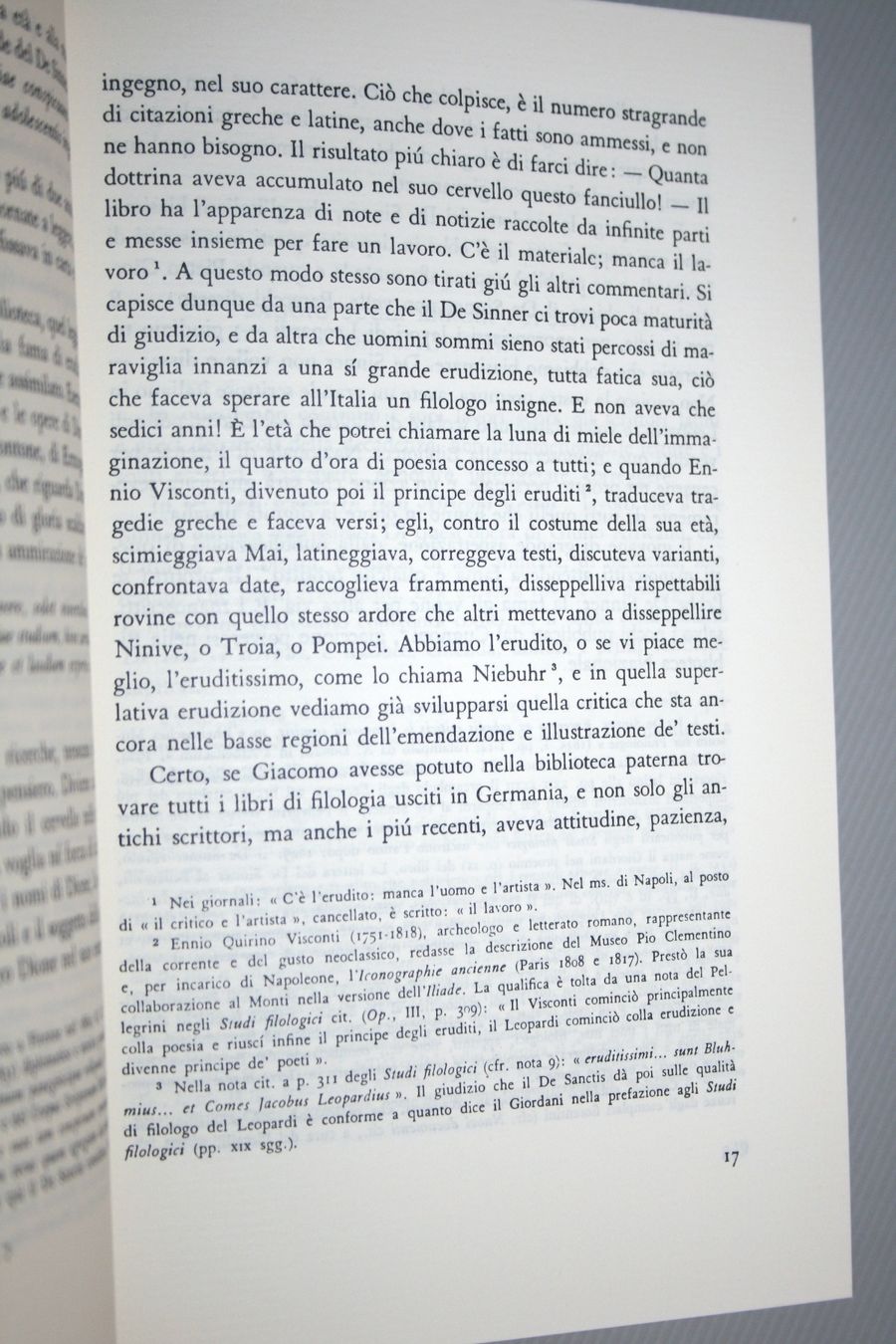Bücher: Francesco de Sanctis: LEOPARDI, 1969 (a277 – Gebraucht aus Schaffhausen von Kartenprofi 3