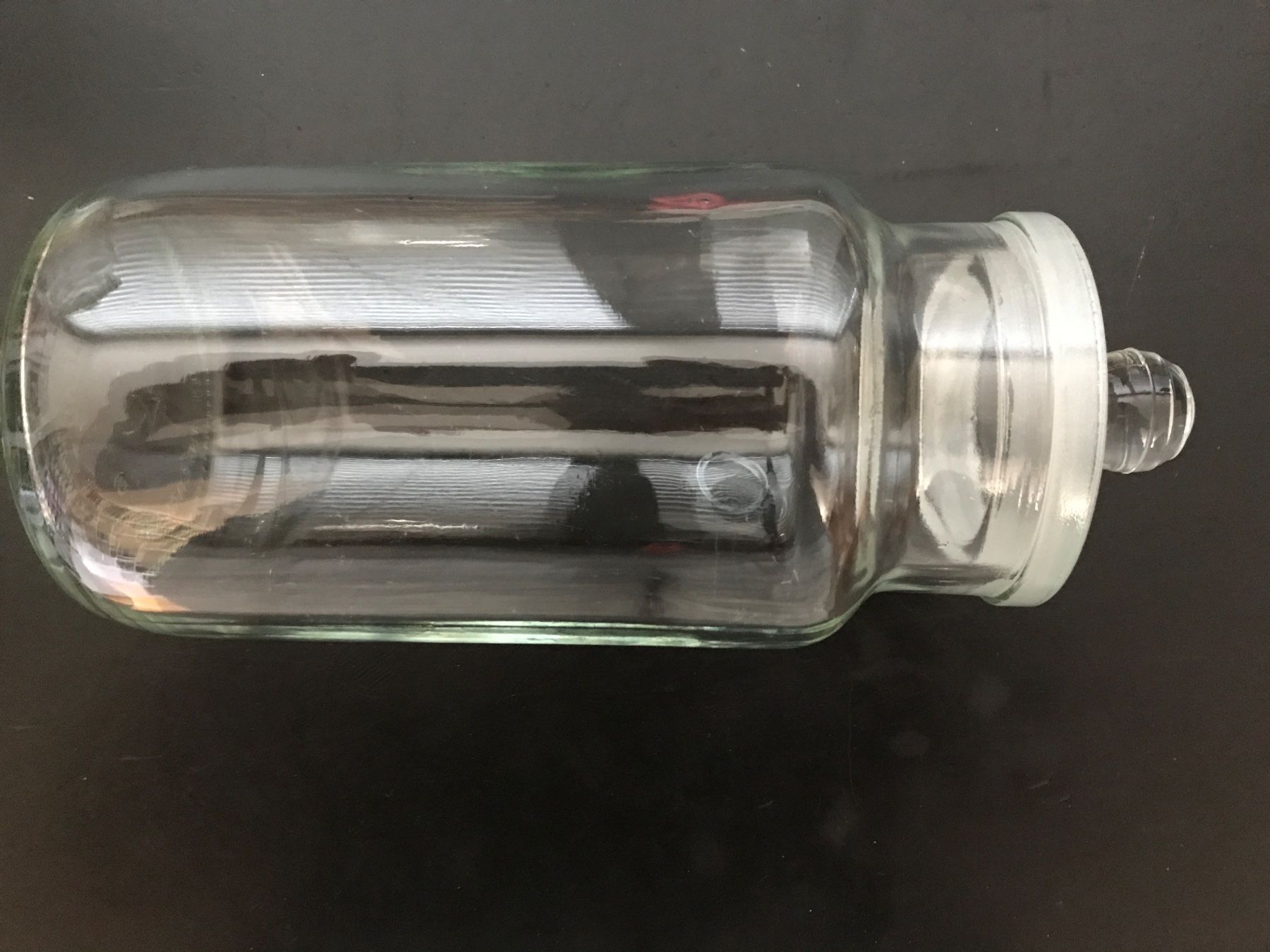 Bicchieri: Antike englische Glasdosen / Apothekersode "Ravenhead" – Usato da Abtwil SG venduto da Yazu02