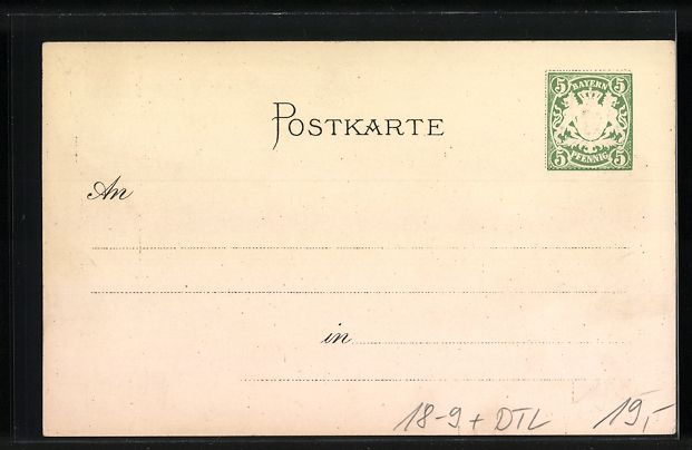 Cancelleria postale: Litho Passau, 26. General-Versammlung de – Usato da Berlin venduto da bartko-reher 1