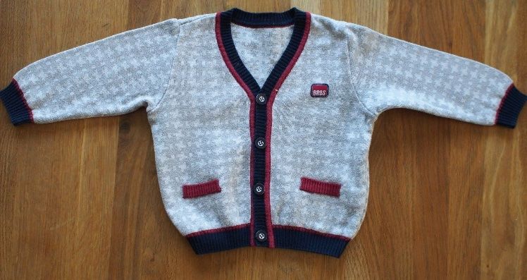 Giacche & Cappotti: Buben-Strickjäckli "Gentleman", 80cm – Usato da Bassersdorf venduto da och_928l