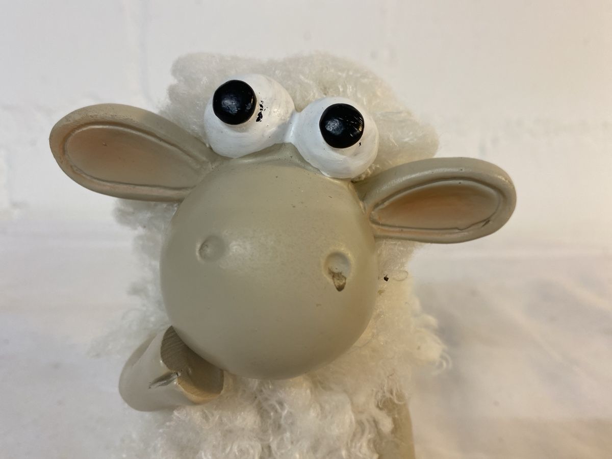 Tutte le decorazioni: Süsses Schaf Figur Deko Vintage – Usato da sursee venduto da trilli-tralli 2