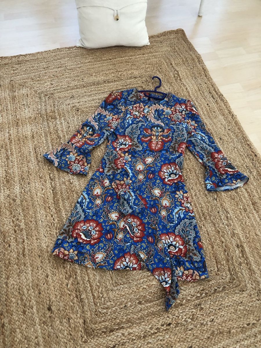 Vestiti: Blaues Blumenkleid, Grösse S, neu!! – Nuovo (secondo la descrizione) da Dübendorf venduto da mar_s66c 7