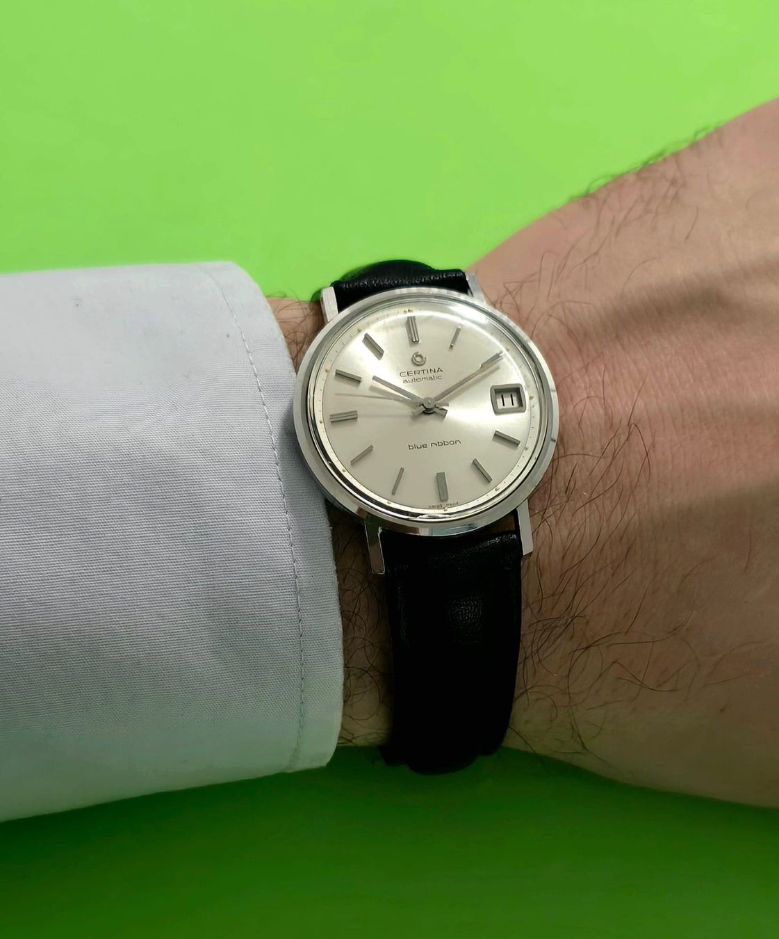 Certina Uhren: CERTINA AUTOMATIC - DATE BLUE NBBA – Gebraucht aus Neftenbach von Taschen-Uhren 1