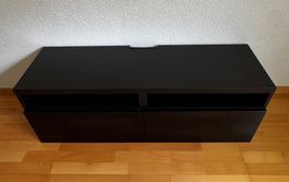 Bestå TV-Bank mit Schubladen mit Wandhalterung