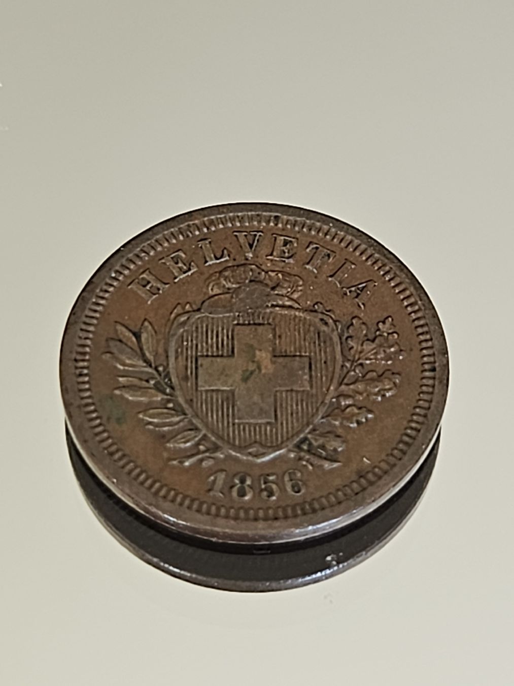 Tutti le monete: 1 Rappen 1856 – Usato da Pfäffikon ZH venduto da Melibol