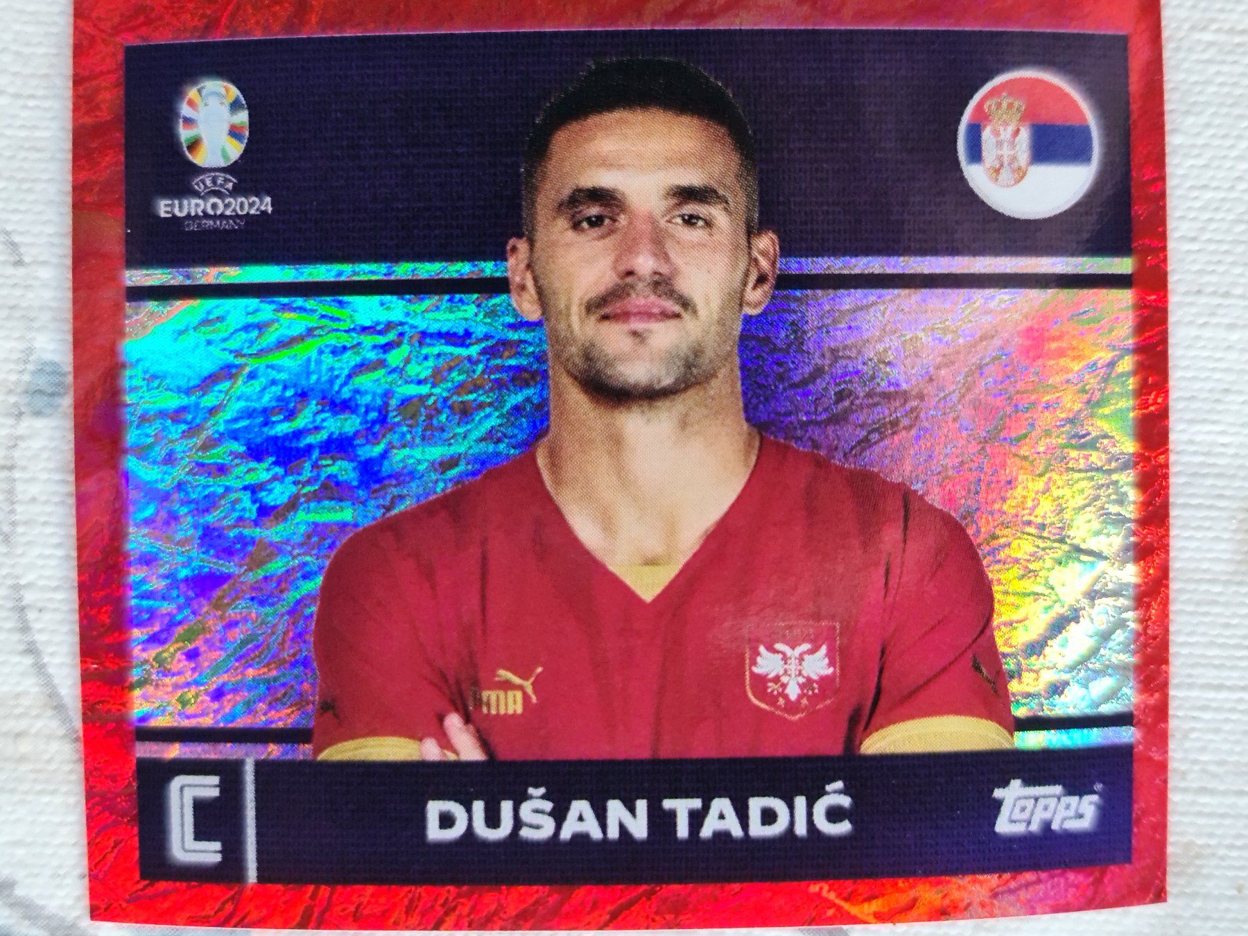 Topps Carte collezionabili: Topps EURO2024 SRB 2 – Nuovo e nell'imballaggio originale da Dintikon venduto da Prime-shop