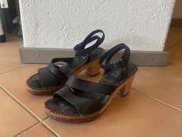 Art Sandalen Leder schwarz
