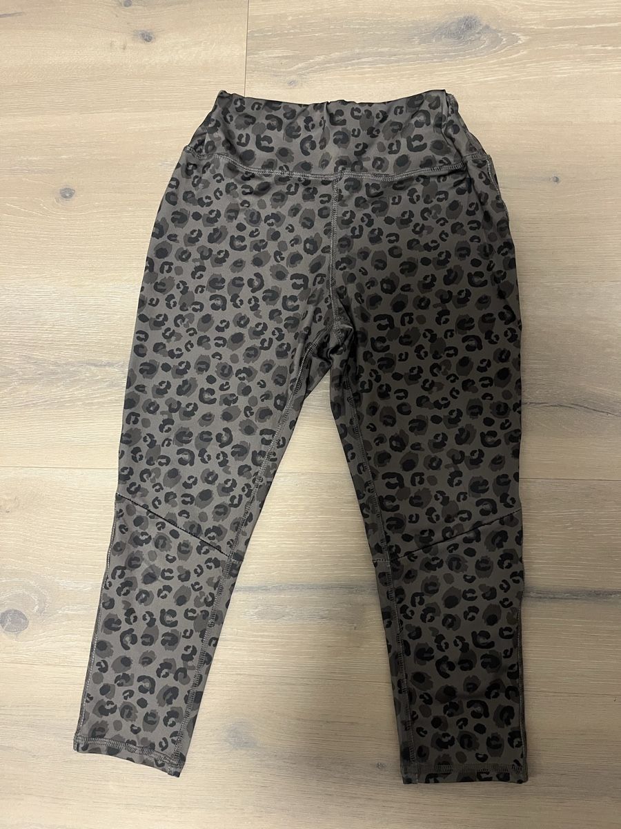 Leggings: Sportleggins Leoprint anthrazit S neu – Nuovo (secondo la descrizione) da Birrwil venduto da vanyboo