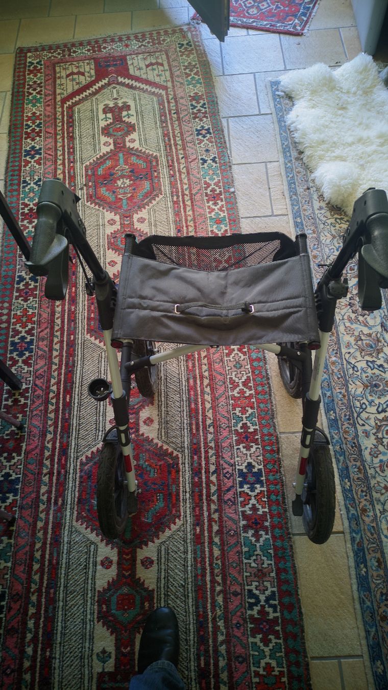 Ausili per la deambulazione: Rollator, robust und leicht – Usato da Niederurnen venduto da Mediapoint8