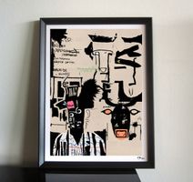 Alpaufzug Neo Expressionismus Kunst Kuh Modern Art Bild CH