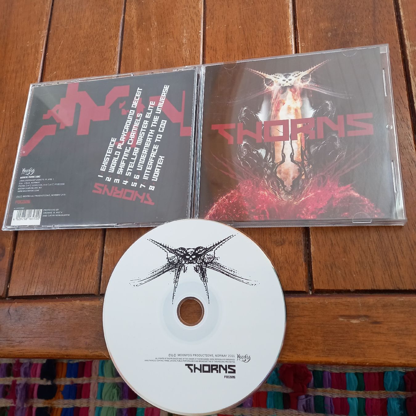CDs: thorns- same  – Gebraucht aus St-Cergue von VeganWarrior