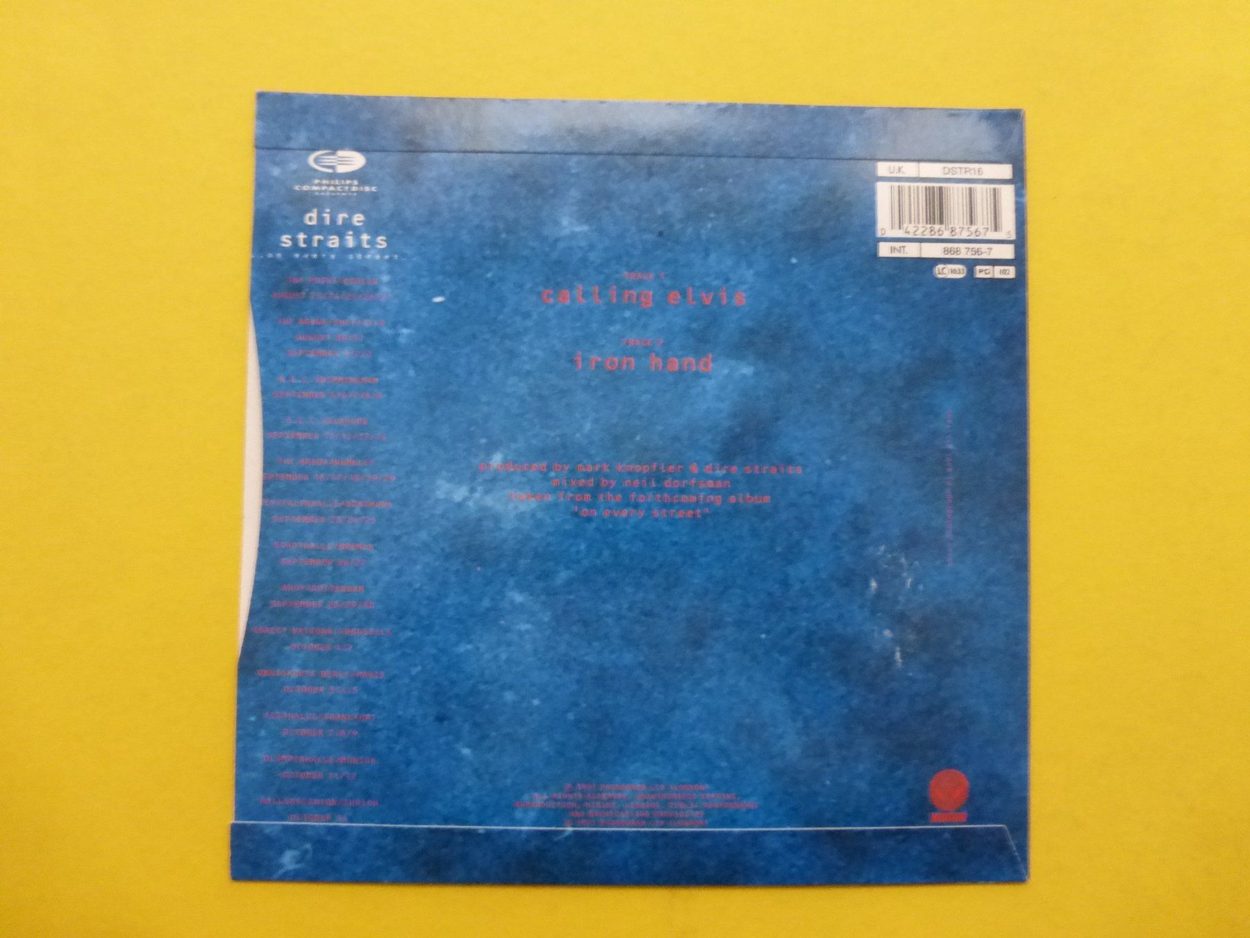 Schallplatten: Dire Straits – Calling Elvis – Gebraucht aus Zürich von Swiss57 1