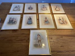 Trachten Bilder + Rahmen