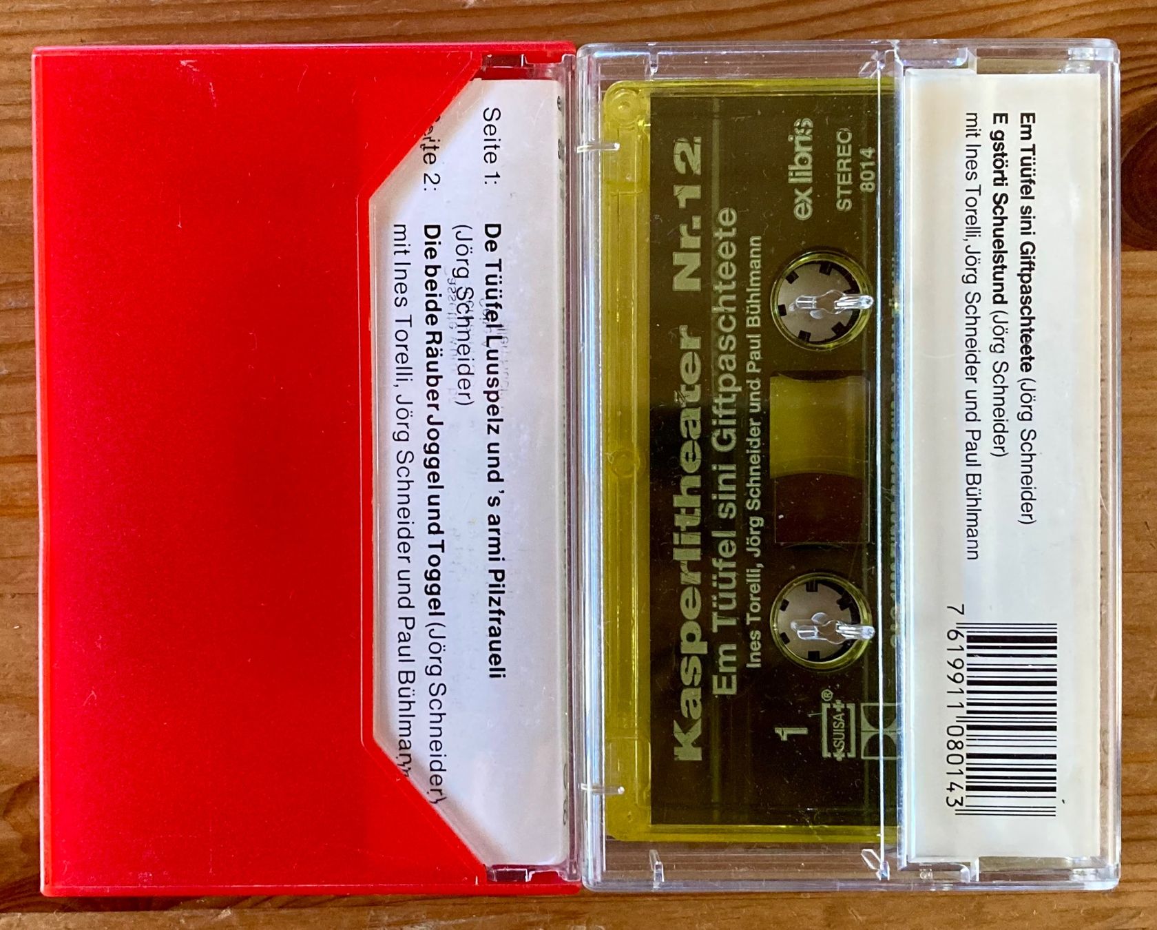 Musicassette: 2x Kasperlitheater (ex libris, 1980) – Usato da Zürich venduto da Djmotionch 2