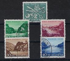Pro Patria 1956 gestempelt   14858