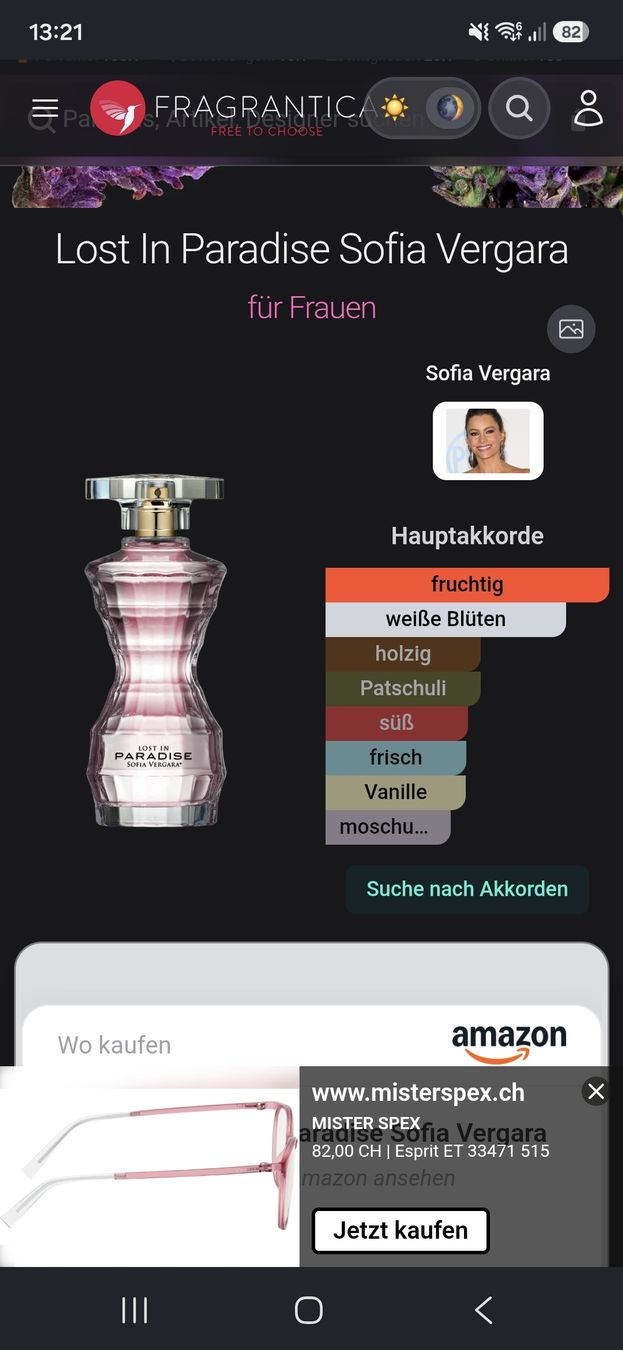 Parfums & Eau de Toilette: parfum sofia vergara 100ml – D'occasion à Basel par lilifee86 1