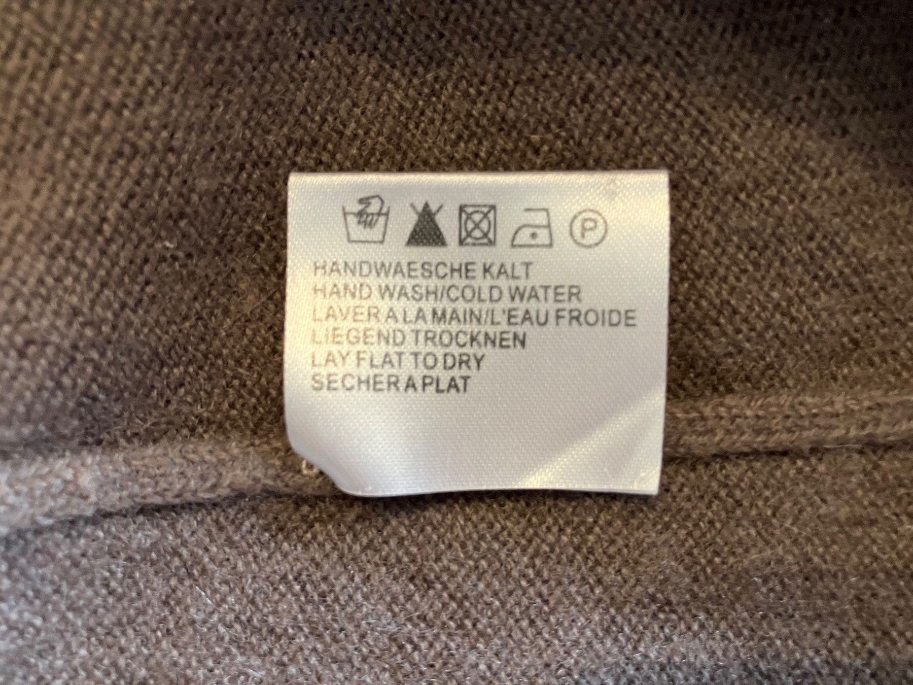 Vestiti: Kaschmir-Strickkleid Gr. 36/38 Farbe schlamm-olivfarben – Usato da Unterägeri venduto da Jacky91 6