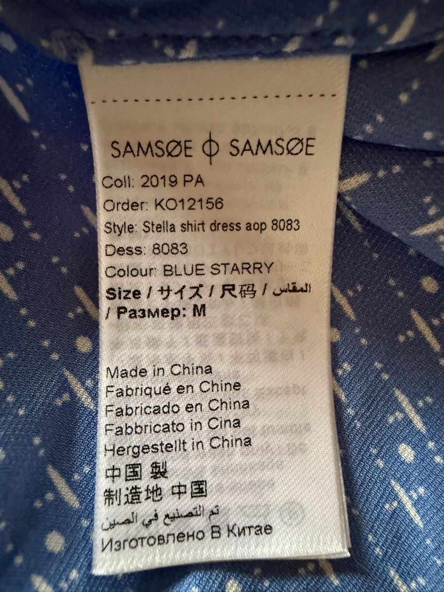 Samsøe Samsøe Vestiti: Samsoe Samsoe Blusenkleid Grösse M, wie neu! – Usato da Davos Dorf venduto da tati015 2