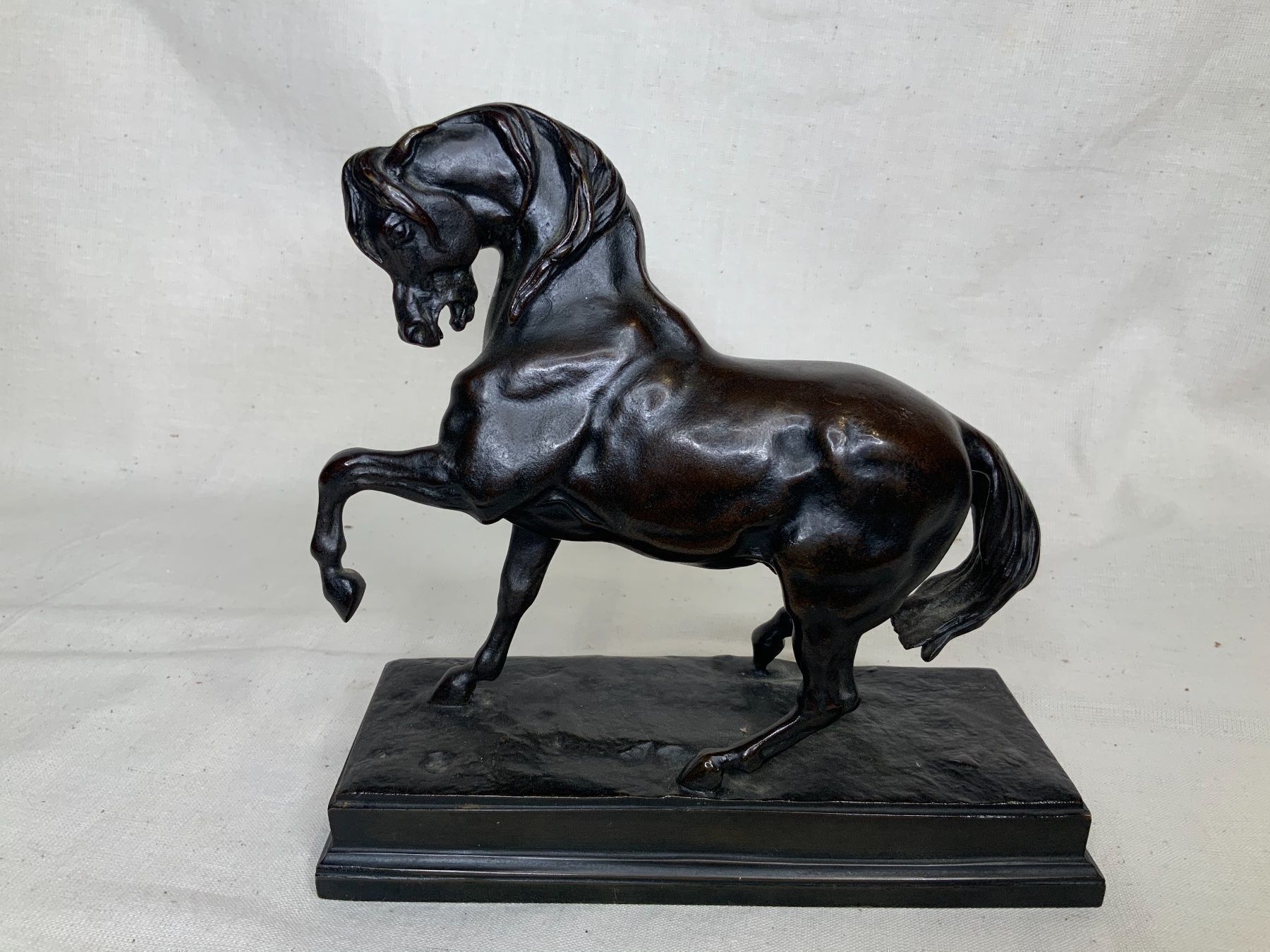 Skulpturen & Statuen: Barye Pferd / Barbedienne / Barye cheval Turc – Gebraucht aus La Heutte von Mikeller74 6