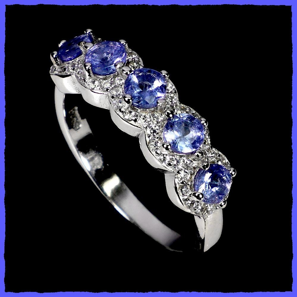 Anelli: TANZANITE, Tansanit Ring 925 Silber – Nuovo e nell'imballaggio originale da Oberglatt ZH venduto da Goldfee1