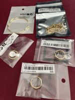 Stainless steel rings & bracelets - never used