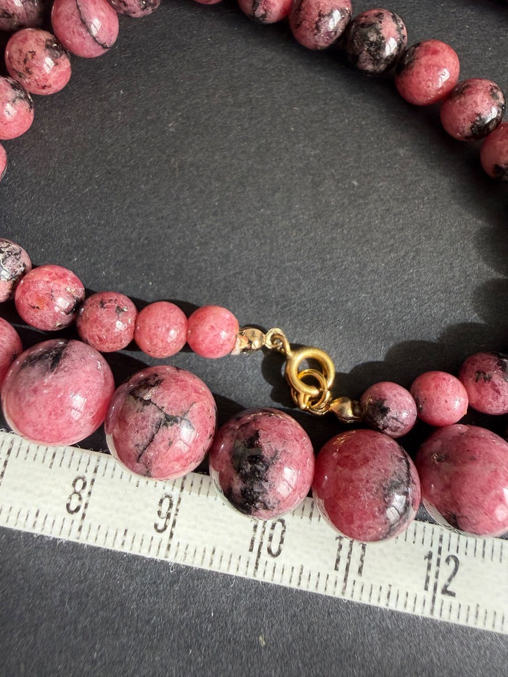 Ketten: Vintage Rhodonit Kette – Gebraucht aus Spiegel b. Bern von Rogger72 4