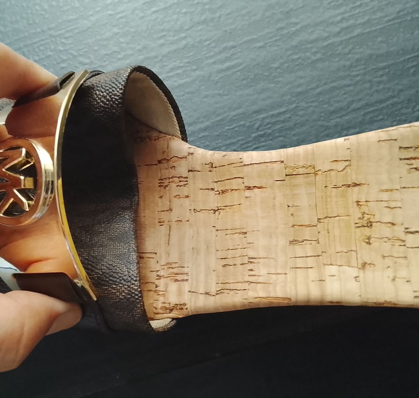 Michael Kors Scarpe da donna: Mules / sandales MK, neuves, taille 38.5 – Nuovo (secondo la descrizione) da Chavornay venduto da didou2009 5