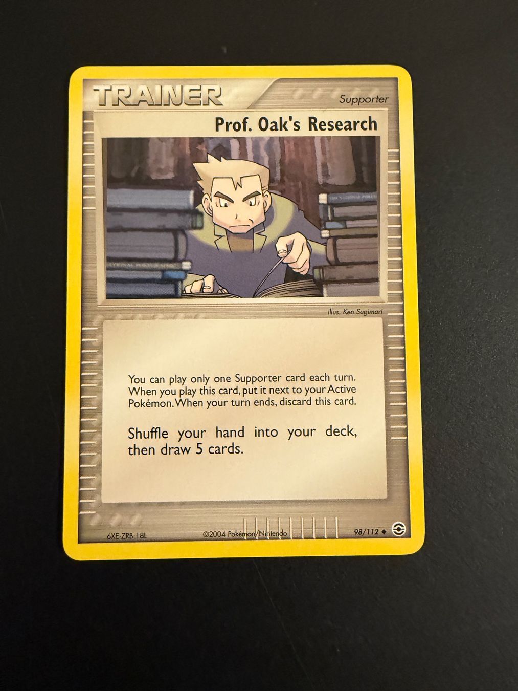 Pokémon Sammelbilder & Trading cards: Pokemon Prof.Oak's Research 98/112  Ex Fire – Gebraucht aus Zürich von pokemon_cards