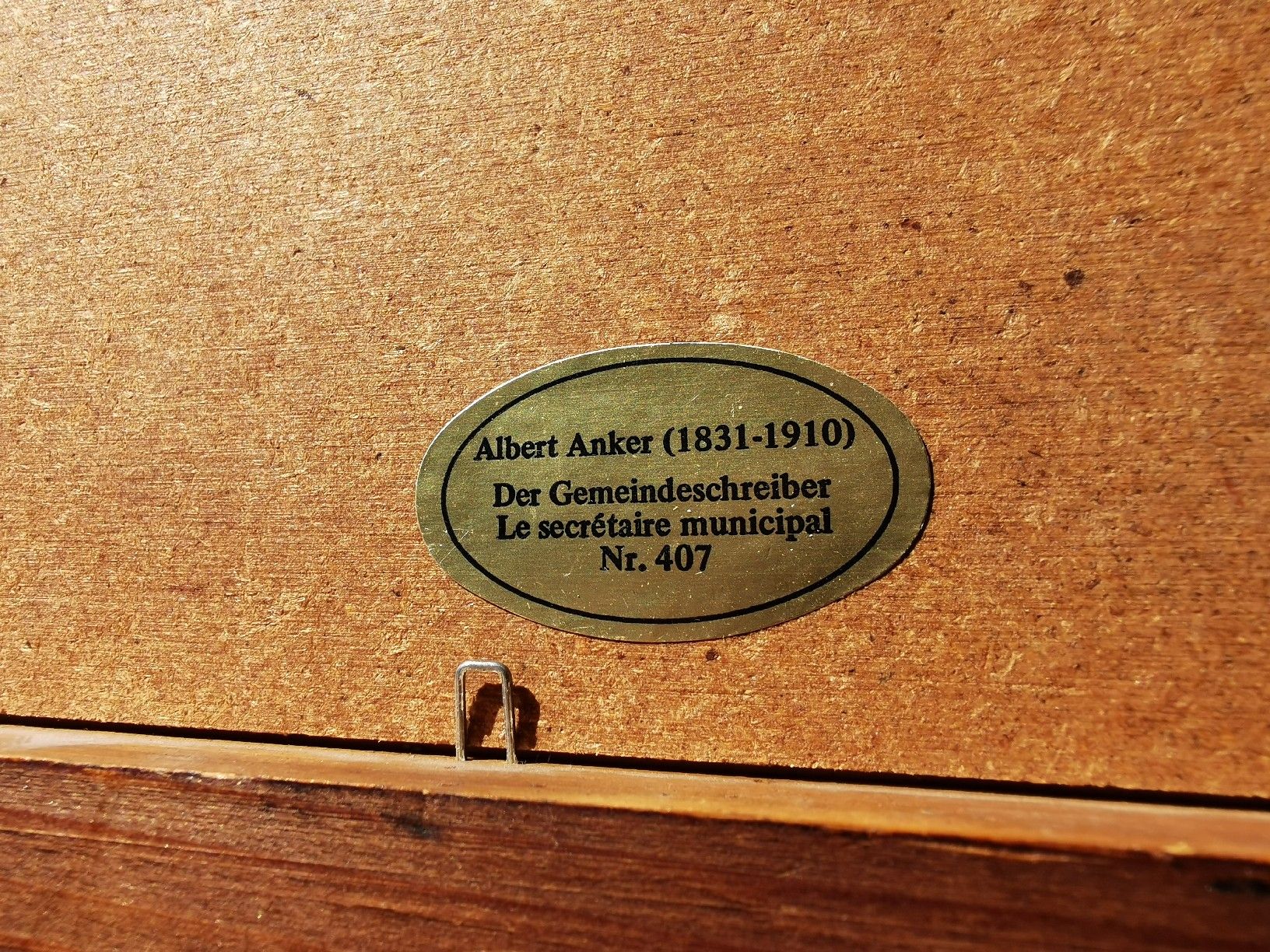Foto & Immagini: Albert Anker "Der Gemeindeschreiber" Kunstdruck – Usato da Bergdietikon venduto da Allerlei.Dihei 1