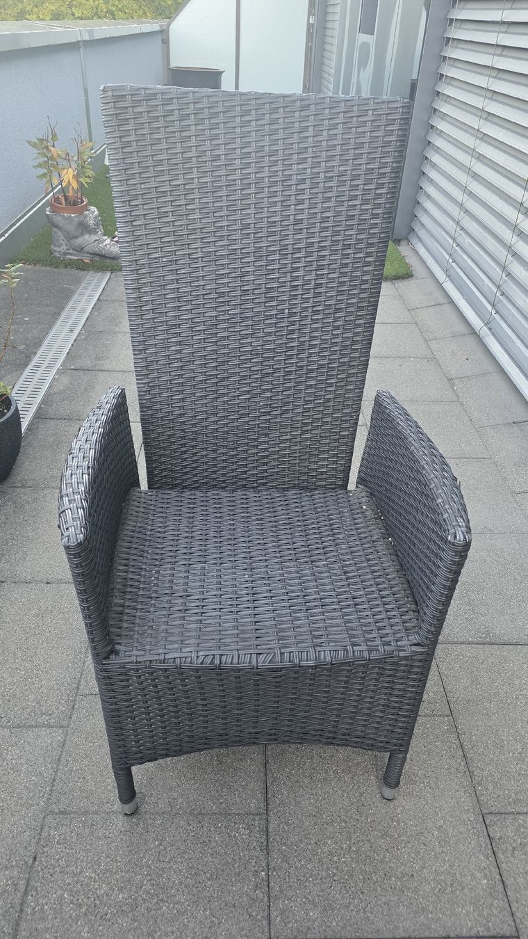 Sedie: Hochlehner Gartenstuhl / Rattanstuhl verstellbar – Usato da Wettingen venduto da EllyJ 3